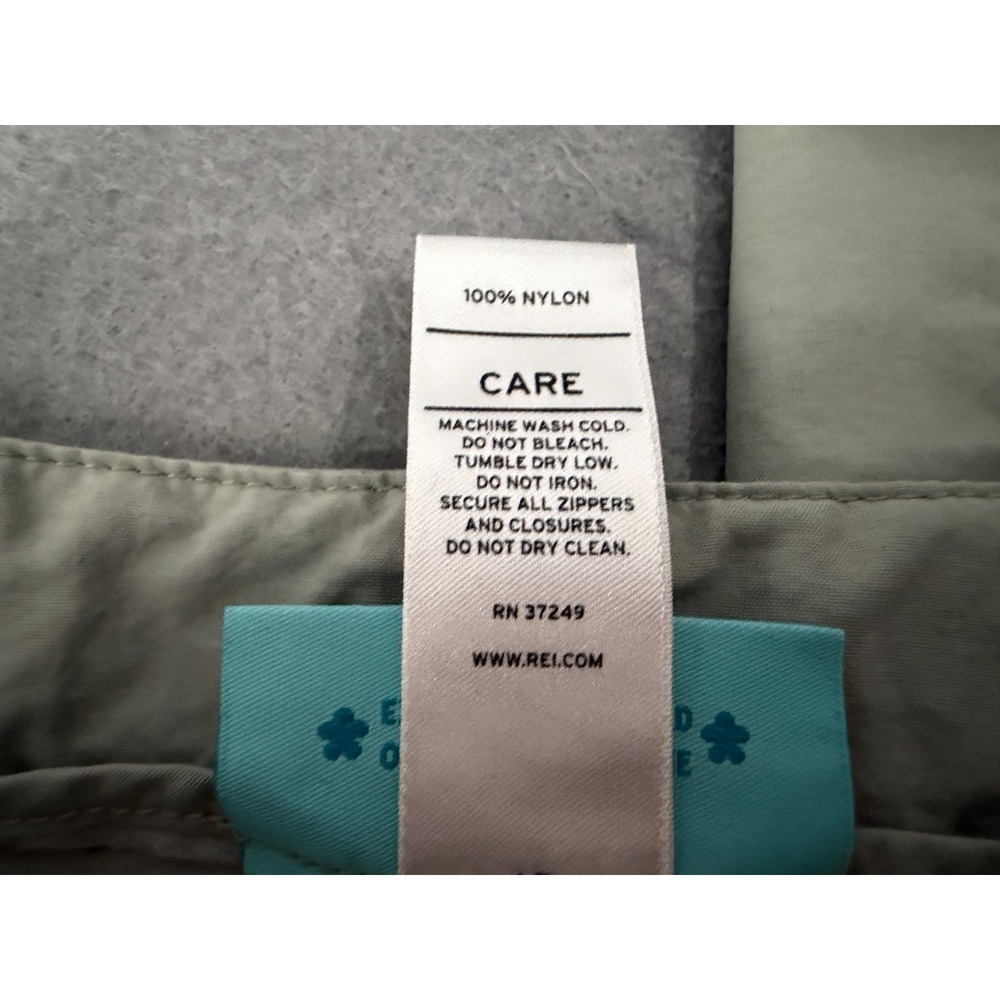 REI Coop Pants Girls S 8 Gray Convertible Zip Off Utility Camping Trail Outdoor - Picture 14 of 16